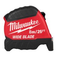 Milwaukee Rolmaat | Wide Blade | 26 ft / 8 M x 35 mm - 4932499206