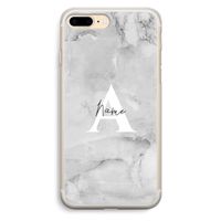 Ivory Marble: iPhone 7 Plus Transparant Hoesje