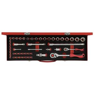 Gedore RED R46004049 3300010 Dopsleutelinzetset 49-delig