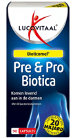 Lucovitaal Voedingssupplementen Pre & Pro Biotica 20miljard bacteriën 90Capsules