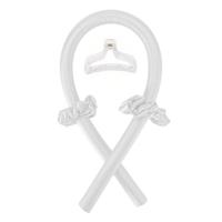 Voorkappers Heatless curling set white