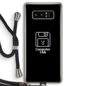 Hello: Samsung Galaxy Note 8 Transparant Hoesje met koord