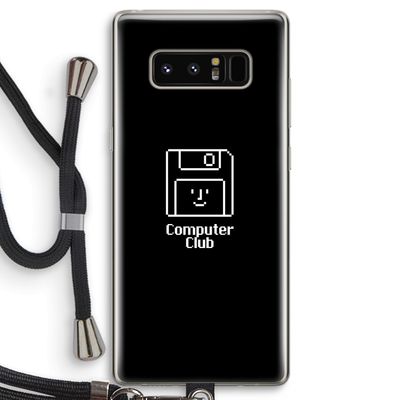 Hello: Samsung Galaxy Note 8 Transparant Hoesje met koord