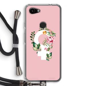 Venus: Pixel 3a Transparant Hoesje met koord