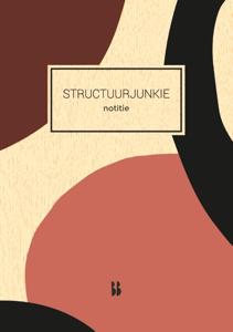 Structuurjunkie notitieboek (oudroze) (Agenda)