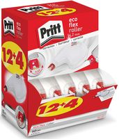 Pritt correctieroller Eco Flex, value pack met 12+4 stuks