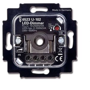 Busch-Jaeger 6523 U-102 Monteerbaar Dimmer Zwart