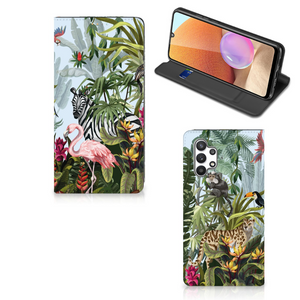 Hoesje maken voor Samsung Galaxy A32 4G | A32 5G Enterprise Editie Jungle