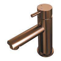 Brauer Copper Edition ColdStart wastafelkraan energy-saving model B koper geborsteld PVD - thumbnail