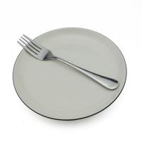 2 stuks cake fruit vork diner salade servies RVS vork (zilver)