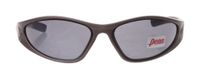 Penn sportzonnebril unisex bruin/zwart met grijze lens - thumbnail