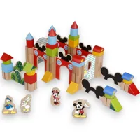 Disney Houten Blokken Set - 60 Stuks TY048