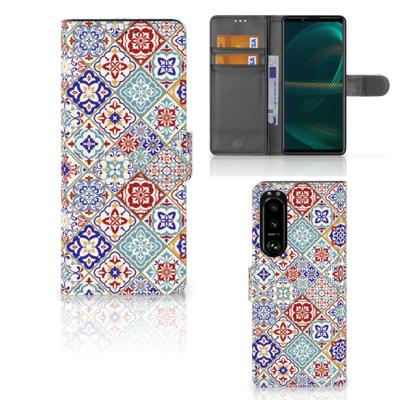 Sony Xperia 5III | Bookcase | Tiles Color