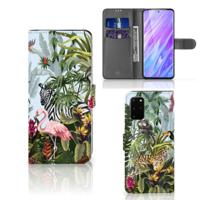 Telefoonhoesje | Met pasjeshouder | voor Samsung Galaxy S20 Plus Jungle