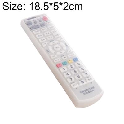 Afstandsbediening siliconen beschermhoes grootte: 18 5 * 5 * 2 cm