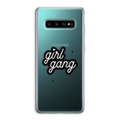 Girl Gang: Samsung Galaxy S10 Plus Transparant Hoesje