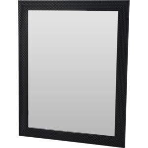 Wandspiegel Louvre - frame kleur zwart - 46 x 56 cm - met brede lijst