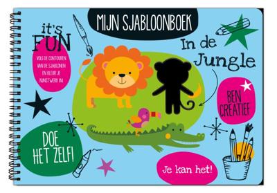 Mijn sjabloonboek - In de jungle (Hardback)