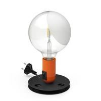 Flos Lampadina tafellamp oranje - thumbnail