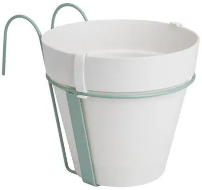 Elho loft urban easy hanger enkelbalkon pothouder white