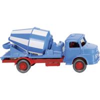 Wiking 053202 H0 Bouwvoertuig Mercedes Benz Kortkapje betonmixer - blauw/wit