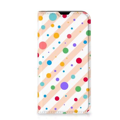 iPhone 13 Mini | Hoesje met Magneet | Dots