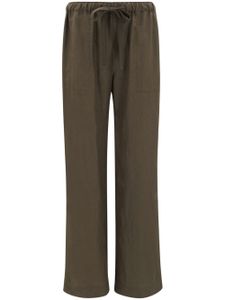 Vince mid-rise drawstring trousers - Marron