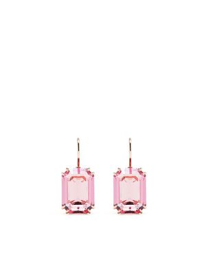 Swarovski boucles d'oreilles pendantes Millenia ornées de cristal - Rose