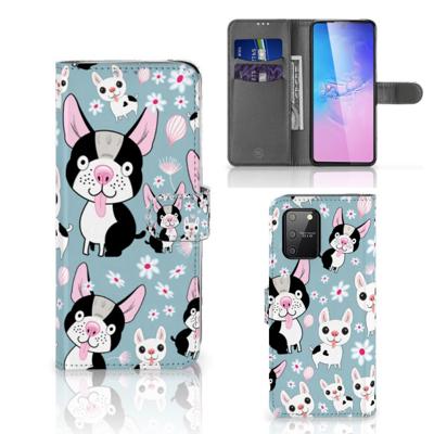 Samsung S10 Lite | Telefoonhoesje | Met pasjeshouder | Hondjes