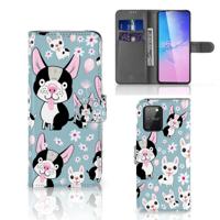 Samsung S10 Lite | Telefoonhoesje | Met pasjeshouder | Hondjes