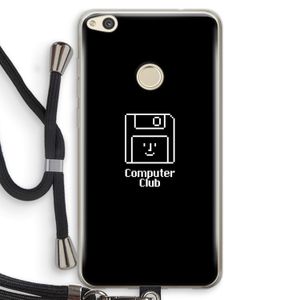 Hello: Huawei Ascend P8 Lite (2017) Transparant Hoesje met koord