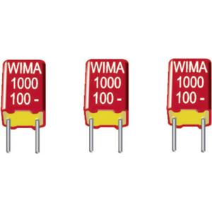 Wima FKS 3 0,1uF 5% 100V RM10 1 stuk(s) FKS-foliecondensator Radiaal bedraad 0.1 µF 100 V/DC 5 % 10 mm (l x b x h) 13 x 6 x 12 mm