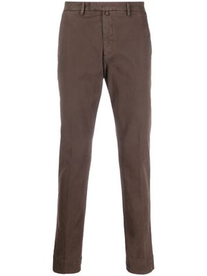 Briglia 1949 pantalon fuselé à taille mi-haute - Marron