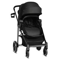 2-In-1 Kinderwagen Hoge Peuter Kinderwagen met Omkeerbare Zitting Voetrem Bekerhouder en Opbergmand 94 x 56 x 101 cm