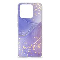 Smartphone hoesje voor Xiaomi Redmi 10C Watercolor Paars