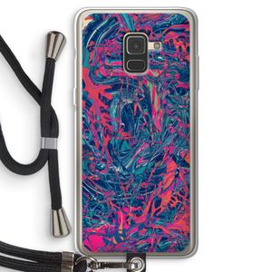 Sleeping Dreams: Samsung Galaxy A8 (2018) Transparant Hoesje met koord