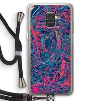 Sleeping Dreams: Samsung Galaxy A8 (2018) Transparant Hoesje met koord