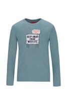 Tygo & Vito winter t-shirt jongens - blauw - Max - longsleeve