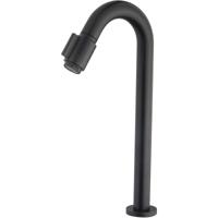 Wiesbaden Victoria XL Fonteinkraan Mat Zwart - Koudwaterkraan - Modern Design