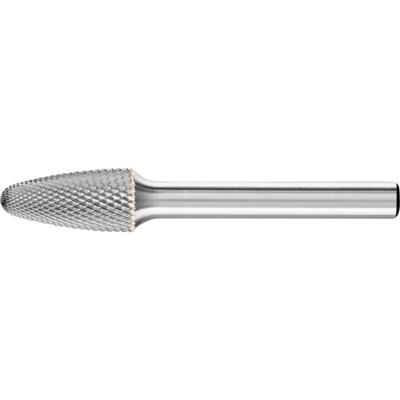 PFERD TOOLS 21157210 Freesstift Ronde boog Lengte 60 mm Afmeting, Ø 10 mm Werklengte 20 mm Schachtdiameter 6 mm