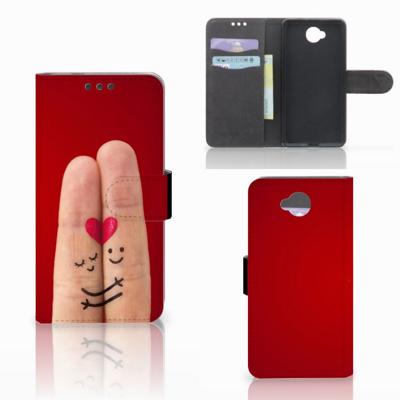 Microsoft Lumia 650 | Wallet Case | met Pasjes | Liefde - Origineel Romantisch Cadeau