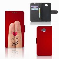 Microsoft Lumia 650 | Wallet Case | met Pasjes | Liefde - Origineel Romantisch Cadeau