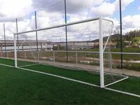 SET 2 NETS SOCCER 11 3MM LINE PREMIUM