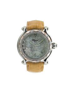 Chopard Pre-Owned montre Happy Sport 38 mm pre-owned - Blanc