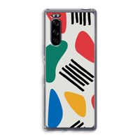 Illustratieve pop 1: Sony Xperia 5 Transparant Hoesje
