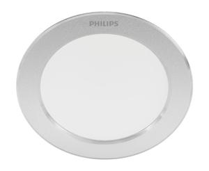 Philips Led inbouwspot Diamond Ø 9,5cm metaalgrijs 77805700