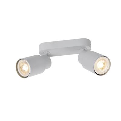 SLV Dubbele spotPuri 2.0 Tube grijs - 1008364