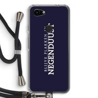 Blijve plakken in Negenduust: Pixel 3a Transparant Hoesje met koord