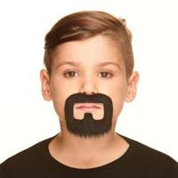 Valse baard My Other Me Zwart