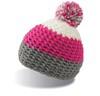 Atlantis AT732 Everest Beanie - Grey/Pink/White - One Size